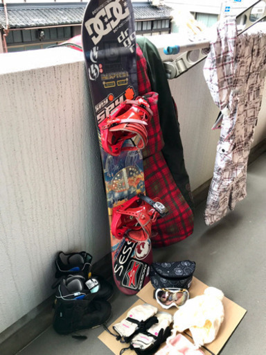 ★受け渡し決定しました★スノーボード バートン ケース ウェア ブーツ 小物 一式セット