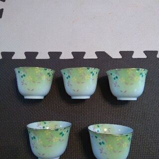 【新品】林静一　湯呑み茶碗　5客セット　