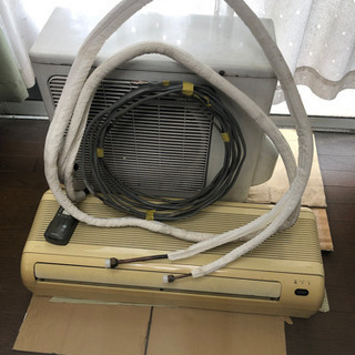 95年製エアコン 取引先が来ましました。