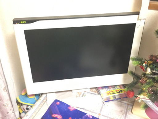 【中古】Victor ビクター エグゼ LT-26L1-W 液晶テレビ 26型 シュガーホワイト N2205029