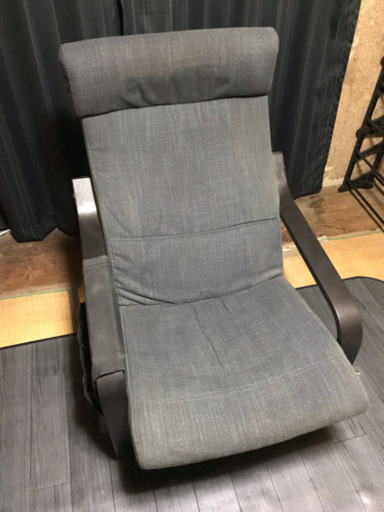 イケア IKEA 椅子 チェア 収納ポケット付き