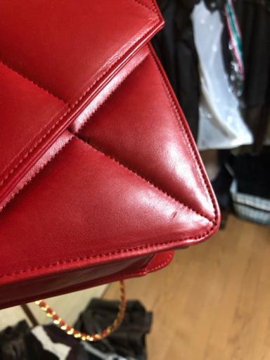 CHANEL 赤マト 希少 チェーンショルダー