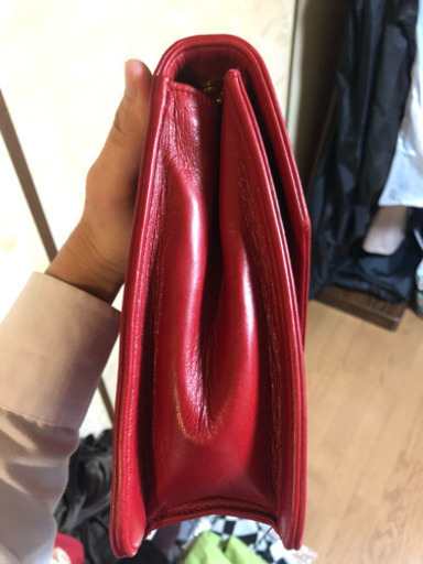 CHANEL 赤マト 希少 チェーンショルダー