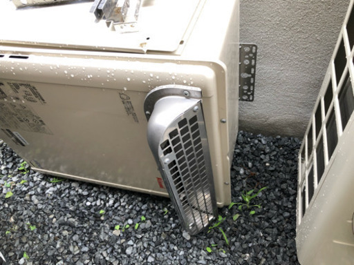 リンナイ 給湯器 新築使用期間4ヶ月 7月中にお取引きで5000円引き！