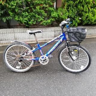 22インチオートライト6段ギヤー子供自転車