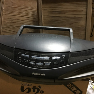 パナソニックcd カセット ラジオ cd.ラジオは問題なく使用で...