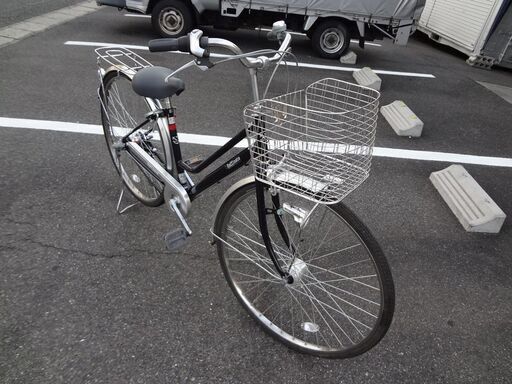【モノ市場 東海店】27インチ　シティサイクル　3段変速　ノーパンクタイヤ