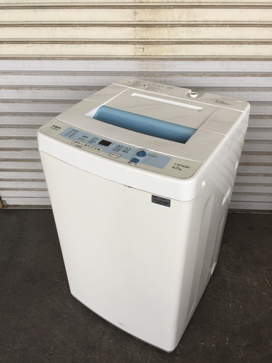 アクア 6.0kg 全自動洗濯機　ホワイトAQUA AQW-S60C-W 06