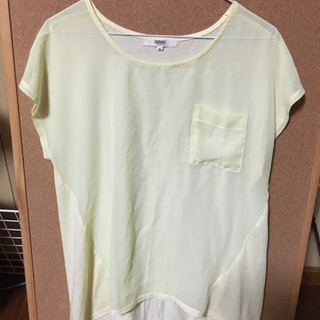 レモン色の薄手