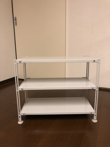 【値下】無印良品  スチールユニットシェルフミニ