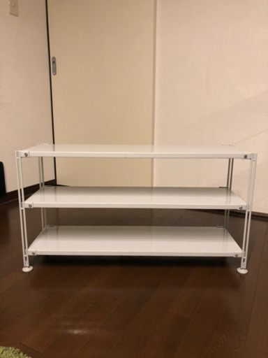 無印良品  スチールユニットシェルフミニ  幅86センチ