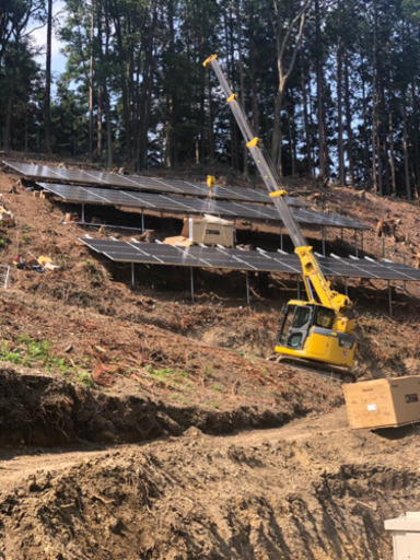 太陽光パネル設置担当