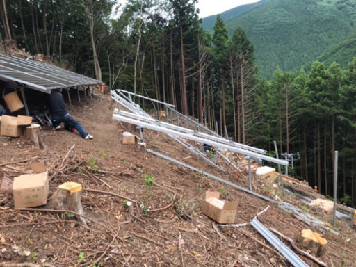 太陽光パネル設置担当