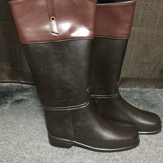 美品 セレブ愛用‼️ レインブーツ ロングブーツ 長靴