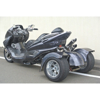 【YAMAHA マジェスティ】国産トライクキットで加工済！！フルコンプリートカスタム！！の画像