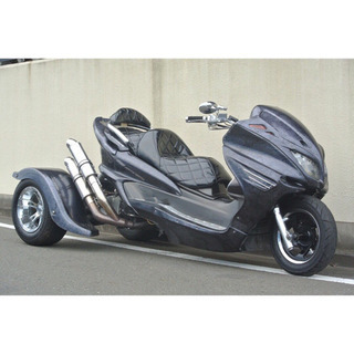 【YAMAHA マジェスティ】国産トライクキットで加工済！！フルコンプリートカスタム！！の画像