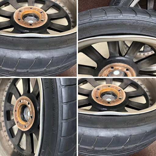 【値下】 訳あり特価 JG608 ロデオドライブ 20インチタイヤホイール４本 6穴 PCD139.7 ハイエース等