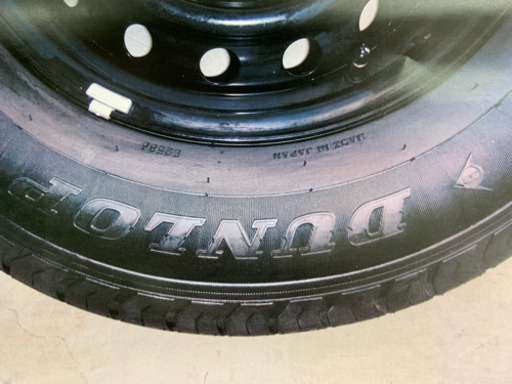 ハイエース新車外しタイヤ+スチールホイール4本セット