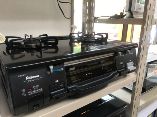 【リサイクルサービス八光　田上店　安心の3か月保証　配達・設置OK】Paloma(パロマ) ガステーブル 　都市ガス　 IC-800B-R