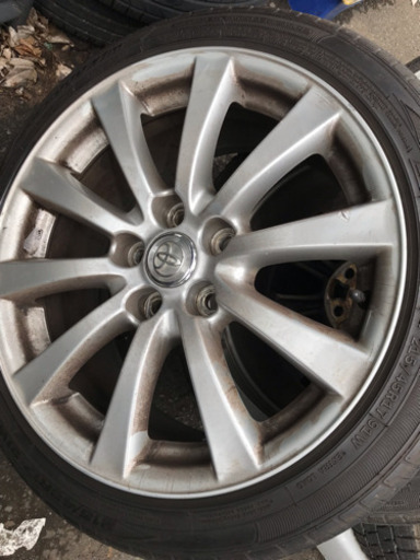 レクサス IS前期純正17インチホイール＋215/45R17輸入タイヤ