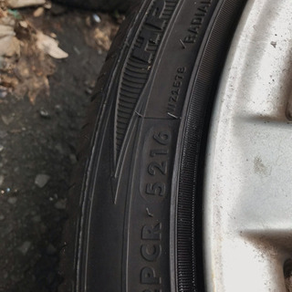 レクサス IS前期純正17インチホイール＋215/45R17輸入タイヤの画像