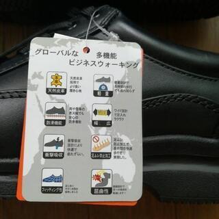 天然皮革の靴の画像