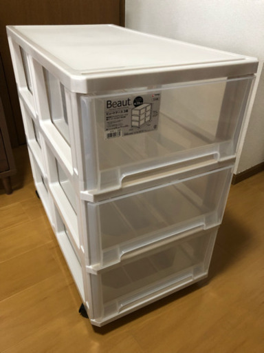 【受渡し者決定しました】収納ケース キャスター付