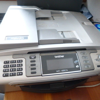 ブラザー　電話・FAX・コピー・スキャナー　MFC-480CN★動作未確認★受け渡し限定★代々木・北参道　の画像