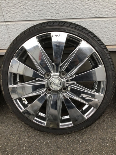 632 ロクサーニ テンペスト W.VISION タイヤ ホイール セット ワゴンR mh23s 