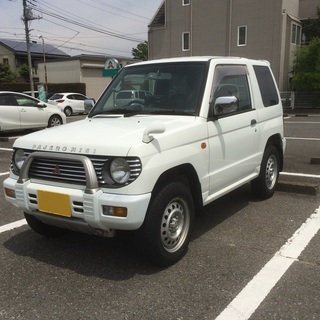 値下げ！まだまだ乗れます！パジェロミニ　スキッパー　ナビ付