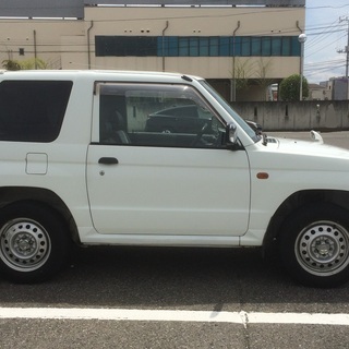 値下げ！まだまだ乗れます！パジェロミニ　スキッパー　ナビ付の画像