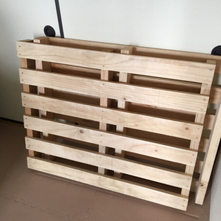 [引き取り限定]木製パレット2枚