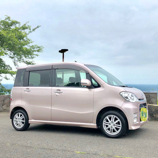 ★タントエグゼカスタム★ワンセグTV★スマートキー★HIDライト★ブルーイルミ★の画像