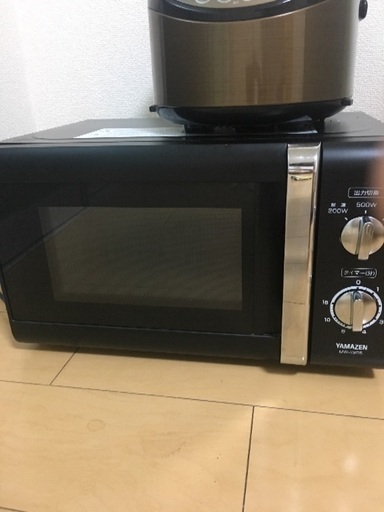 YAMAZEN電子レンジ