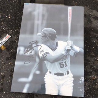 大型 イチロー パネルの画像