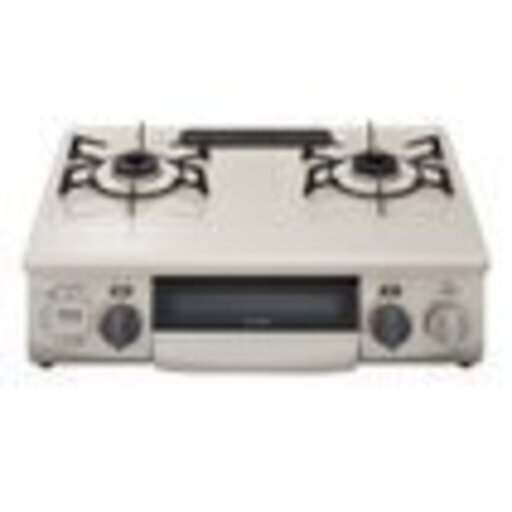 リンナイ　KGM33NBELLP　プロパンガス用2口コンロ　左強火　グリル付き