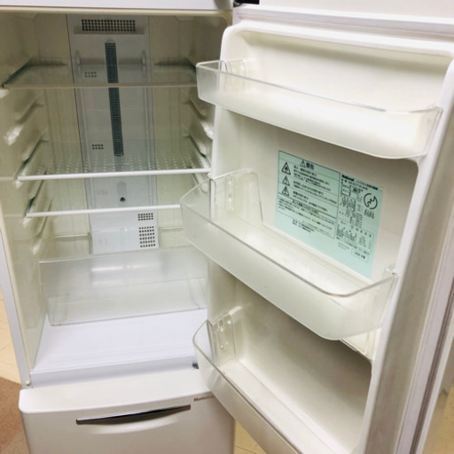 ナショナル レトロ 165L 2ドア冷蔵庫 NR-B171R ノスタルジックデザイン