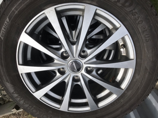 冬タイヤアルミホイールセット 215/60/16