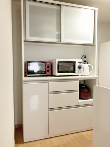 食器棚 キッチンボード ニトリ 120cm ホワイト