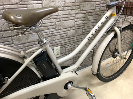 東京23区配達無料  2015年モデル 新基準 ブリヂストン ＨＹＤＥＥ-Ⅱ(ハイディ ツー) 8.7Ah リチウム 電動自転車 中古