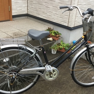 ダンロップ外装６段の自転車です。