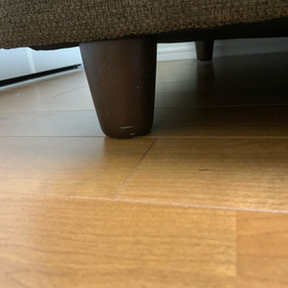 ニトリ 3人がけソファ ほぼ未使用の画像