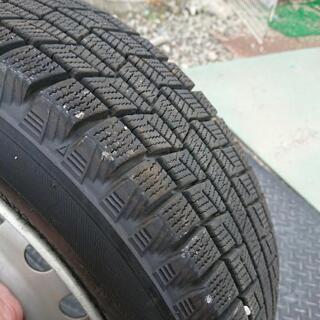 スタッドレス(ホイール付) ブリジストン ST30 155/65/R13 中古品4本 の画像