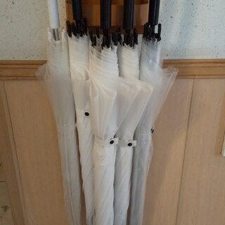 ビニール傘5本／ほぼ新品