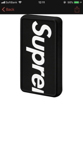 Supreme®/mophie® powerstation wireless XL