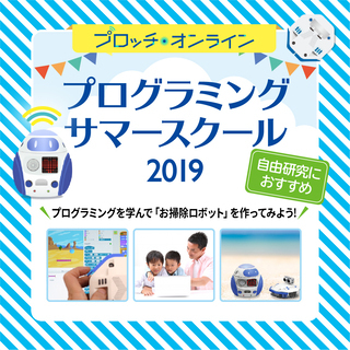 自宅で学べる小中学生向けオンライン講座「プログラミングサマースク...
