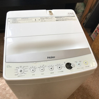 ハイアール 5.5キロ 洗濯機 16年製の画像
