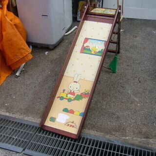 木製滑り台売りますの画像