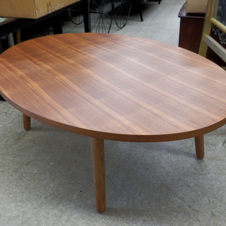 unico ウニコ ALBERO アルベロ ローテーブル 楕円形オーバル 木製 110