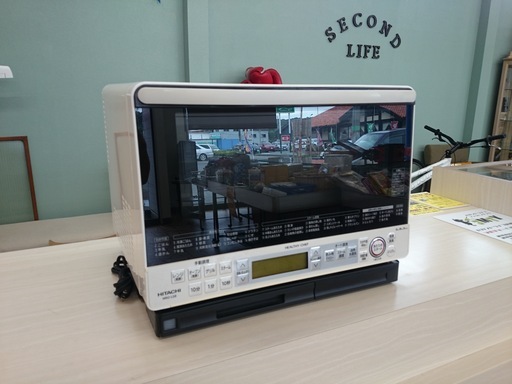 成約致しました♪■HITACHI■日立 過熱水蒸気オーブンレンジ MRO-LS8 パールホワイト 2012年製 販売致します♪